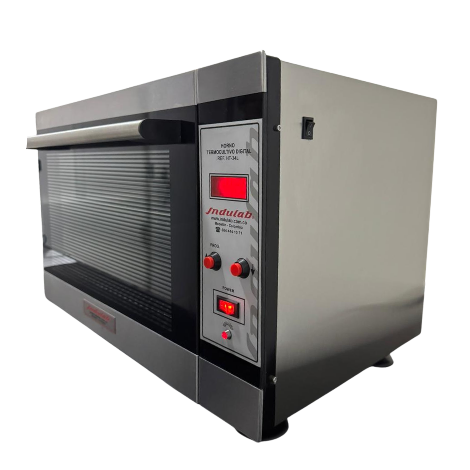 Horno Incubadora Termocultivo en Acero Inoxidable Modelo. 2030 - 34 Litros - Imagen 3