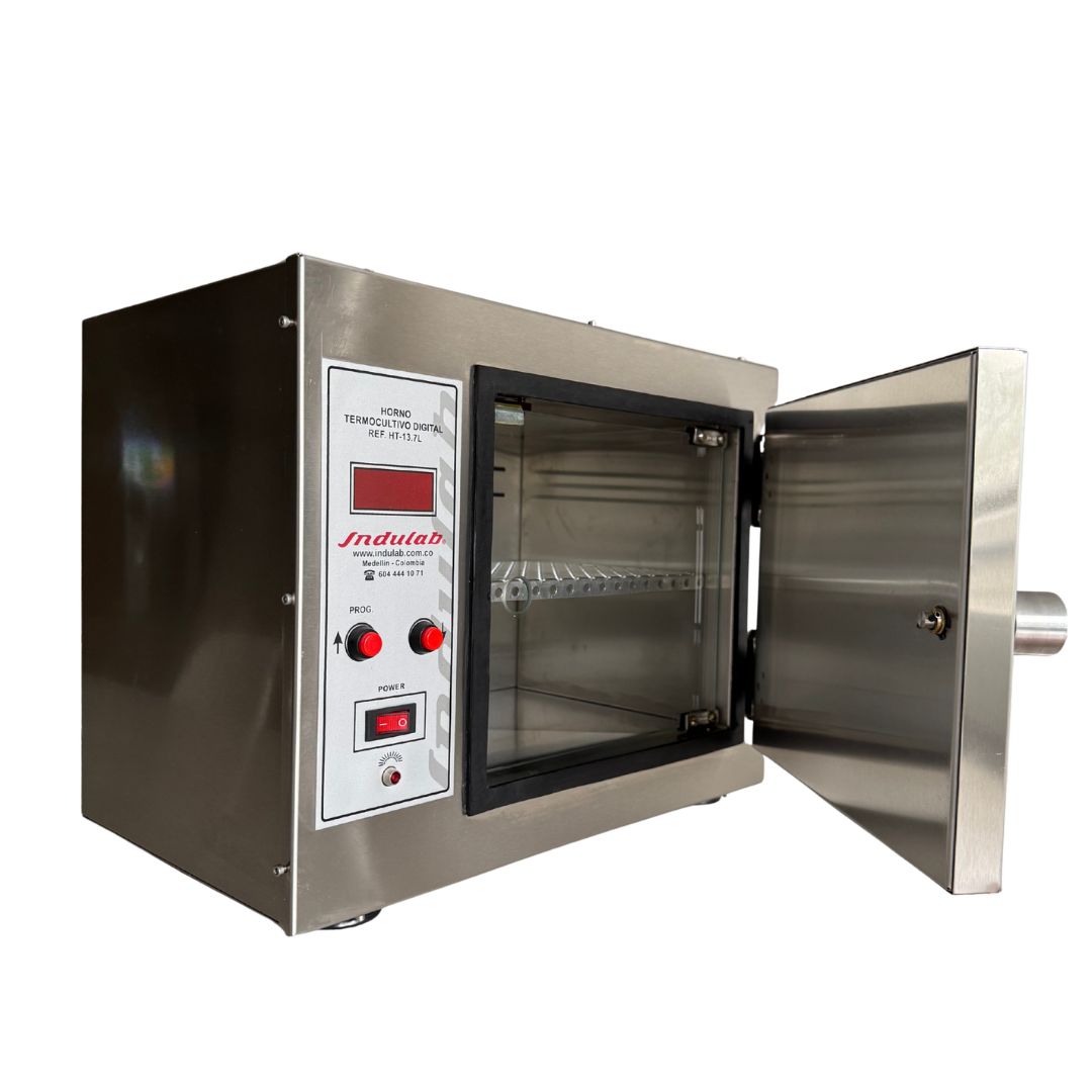 Horno Termocultivo Digital Acero Inoxidable HT- 13.7 L